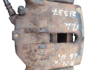 суппорт передний левый Renault Megane 2 поколение 2003, 1.6 л., бензин, МКПП, хетчбэк 5 дв.