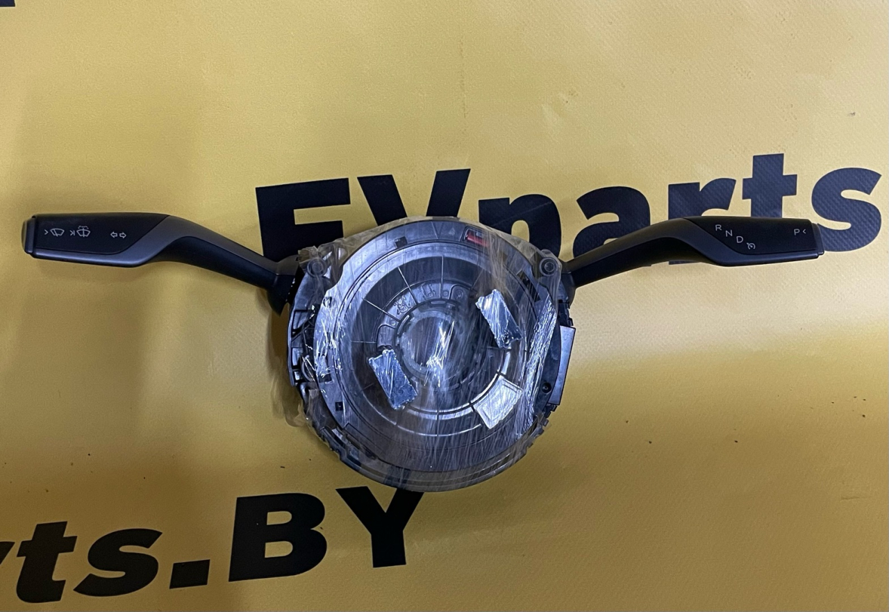 переключатель подрулевой (стрекоза) Tesla Model 3 1 поколение 2020, white, полный привод, правый руль, 1097662-00-Q - фото №1