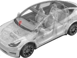 блок управления (другие) Tesla Model Y 1 поколение 2021, 1497846-00-D, 1497848-00-D, 1497849-00-D