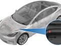 заглушка Tesla Model 3 1 поколение (2017 - 2026), 1116002-00-C, 1116004-00-C - фото №3