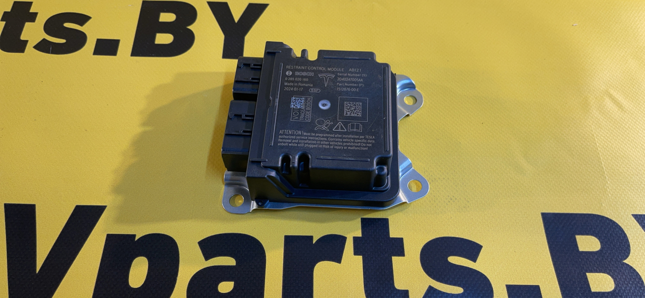 блок AirBag Tesla Model 3 1 поколение 2023, 1512876-00-E - фото №1