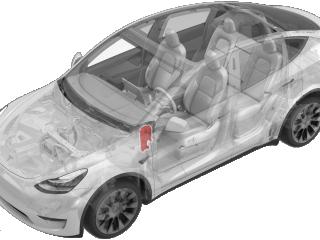 блок управления (другие) Tesla Model Y 1 поколение 2022, полный привод, 1497847-39-D, 1497850-00-D, 1497851-00-C