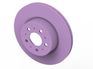 диск тормозной передний Tesla Model Y 1 поколение 2022, 1188611-00-A, 1188612-00-D