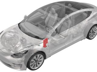 блок управления (другие) Tesla Model 3 1 поколение 2022, 1567455-00-C, 1497850-00-D, 1567359-00-B