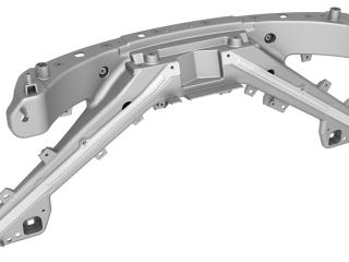 передняя панель крепления облицовки (телевизор) Tesla Model 3 1 поколение (2017 - 2026), 1110240-00-B, 1118289-00-L, 1083501-00-A, 1083501-00-B, 1118289-00-H