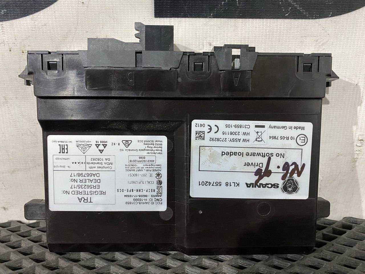 модуль управления двери Scania 6-series, 5574201, 2708292, 2306116 - фото №1