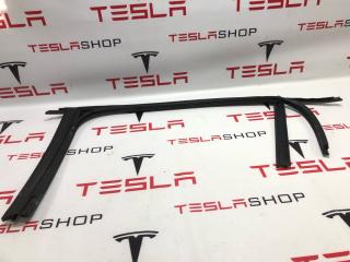 Уплотнитель стекла подъемной задней двери Tesla Model X 1 поколение 2016, 1484042-00-B, 1069521-90-H