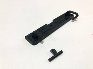 Заглушка декоративной панели крыши (рейлинги) Tesla Model S 1 поколение 2013, 6008624-00-A, 104344500D, 1043445-00-C