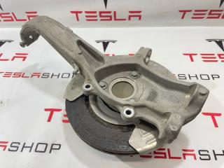 кулак поворотный левый Tesla Model 3 1 поколение 2019, 1044311-00-E, 1044121-00-B