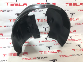 защита арок передняя правая (подкрылок) Tesla Model X 1 поколение [рестайлинг] 2022, 1585129-00-B, 1679844-00-A