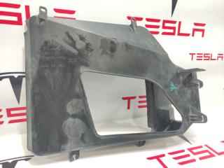 воздуховод (дефлектор) радиатора Tesla Model S 1 поколение [рестайлинг] 2017, 1058072-00-C, 1058024-00-C