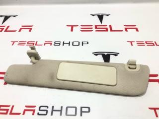 козырек солнцезащитный Tesla Model S 1 поколение 2013, 1002479-00-D, 1002480-01-B, 1050619-00-A