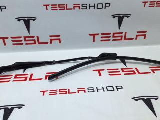 щеткодержатель (поводок стеклоочистителя, дворник) Tesla Model S 1 поколение [2-й рестайлинг] (2021 - 2025), 1562213-00-A, 1562210-00-A
