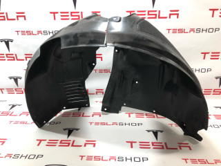 защита арок передняя левая (подкрылок) Tesla Model X 1 поколение [рестайлинг] 2022, 1679843-00-A, 1585128-00-B
