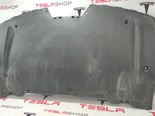 защита бампера заднего Tesla Model X 1 поколение [рестайлинг] 2022, 1711840-00-C, 1609583-00-B