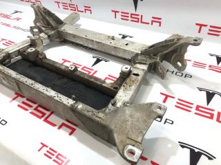 балка подвески передняя (подрамник) Tesla Model X 1 поколение 2019, 1027579-00-B, 1014946-00-B, 1048801-00-A