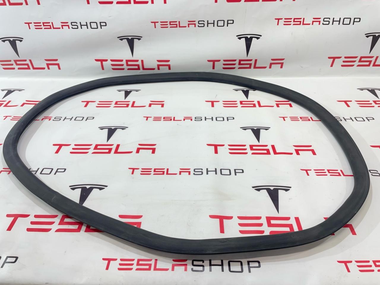 Уплотнитель бокса подкапотного резиновый Tesla Model S 1 поколение 2015, 6009581-00-C - фото №1