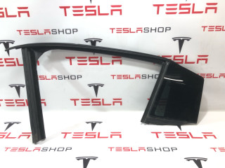 форточка задняя левая Tesla Model X 1 поколение 2018, 1032277-00-E, 1055275-00-G, 1055275-97-G