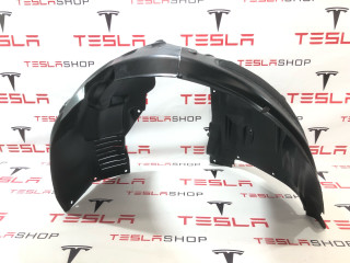 защита арок передняя левая (подкрылок) Tesla Model X 1 поколение [рестайлинг] 2022, 1679843-00-A, 1585128-00-B