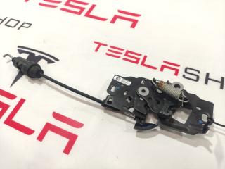замок капота Tesla Model X 1 поколение 2019, электро, 1033011-00-A, 1033011-00-E