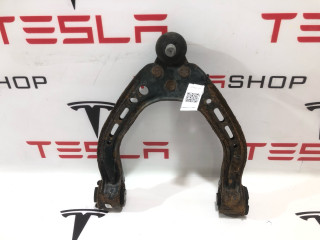 Рычаг верхний передний (подкова) Tesla Model S 1 поколение [рестайлинг] 2016, 6006532-00-A, 2007059-00-B, 1004357-00-A