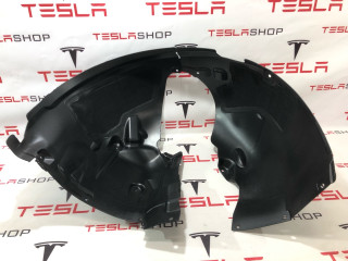 защита арок передняя правая (подкрылок) Tesla Model X 1 поколение [рестайлинг] 2022, 1585129-00-B, 1679844-00-A