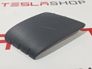 заглушка переднего бампера под крюк Tesla Model X 1 поколение [рестайлинг] 2022, 1588197-02-D, 1588197-99-F