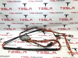 Сплиттер Tesla Model X 1 поколение 2019, 1063800-10-B, 1095000-10-E, 1038772-10-F, 1054500-10-C