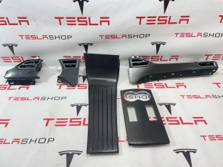 Декоративная накладка центральной панели (Торпедо) Tesla Model S 1 поколение 2015, 1004518-04-F, 100236200C, 1023169-00-B