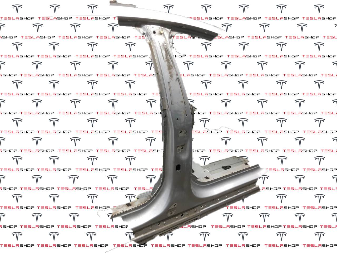 Стойка кузовная центральная правая Tesla Model S 1 поколение 2013, 1024205-S0-B - фото №1