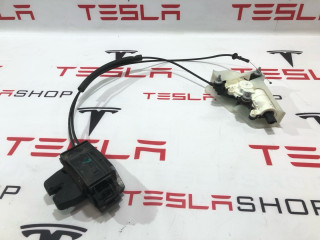 замок двери Tesla Model X 1 поколение 2018, 1127340-00-C, 1034481-00-K