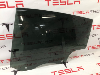 стекло двери задней левой Tesla Model Y 1 поколение 2021, 1495506-00-B, 1658432-00-A