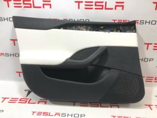 обшивка двери передняя левая Tesla Model S 1 поколение [2-й рестайлинг] (2021 - 2025), 1608000-00-A, 1599719-00-A-1, 1619799-00-C, 1633447-00-B