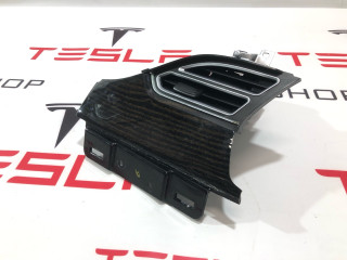 Воздуховод центральной панели (водительский) Tesla Model S 1 поколение [рестайлинг] 2016, 1061731-00-B, 1007834-00-C, 1096877-00-B, 1004518-06-D