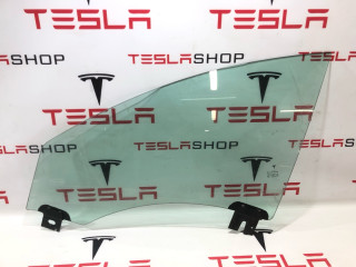 стекло двери передней левой Tesla Model S 1 поколение [рестайлинг] 2016, 6006547-00-E