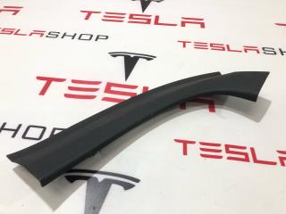 Накладка багажника внутренняя (пластик) Tesla Model X 1 поколение 2019, 1074907-00-F, 1035989-00-F, 1035990-00-B
