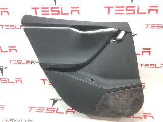 обшивка двери задняя левая Tesla Model S 1 поколение [рестайлинг] 2016, 1008133-00-D, 6006133-54-L