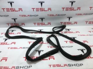 Уплотнитель проема дверного Tesla Model X 1 поколение 2019, 1032470-75-C, 1118638-00-F