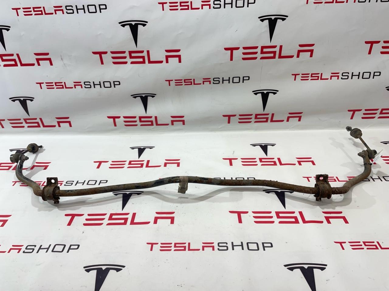 стабилизатор подвески задний Tesla Model S 1 поколение 2015, 1043962-00-B - фото №1