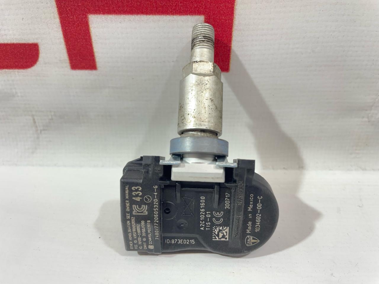 датчик давления в шине Tesla Model S 1 поколение 2015, 1034602-00-B - фото №1