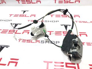 замок двери передней левой Tesla Model X 1 поколение 2016, 1126163-00-A, 112619900B, 4120127503