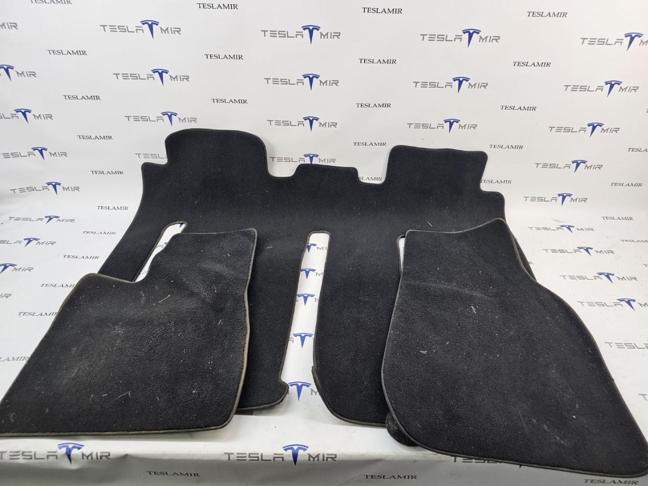 Коврики салона Tesla Model X 1 поколение 2018, 1100517-00, 1120283-00 - фото №1