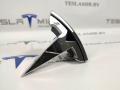 Знак эмблема "Т" переднего бампера Tesla Model S 1 поколение [рестайлинг] 2017, 1053686-00 - фото №2