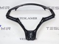Корпус декоративный подушки безопасности (руля) водителя Tesla Model X 1 поколение 2018, 1023381-00, 2507651, 2463292, 2463293, 2507650 - фото №2