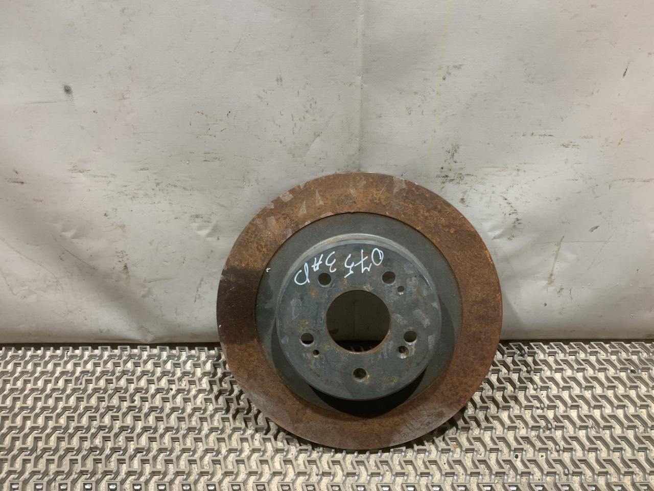 диск тормозной задний Acura TLX 3-е поколение 2021, 2.0 л., бензин, АКПП, серый, передний привод - фото №1