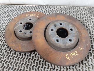 диск тормозной передний Buick Encore 1 поколение 2014, 1.4 л., бензин, АКПП, баклажан, внедорожник 5 дв.