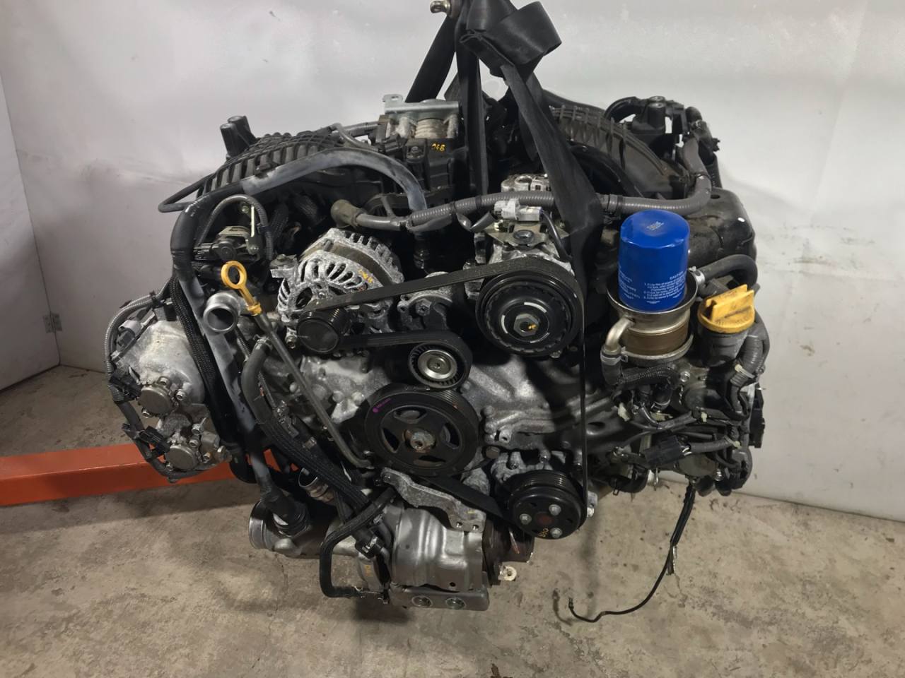 двигатель Subaru Outback 6 поколение 2020, 2.4 л., бензин, АКПП, серый, внедорожник 5 дв., полный привод - фото №1