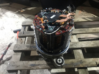 Преобразователь напряжения Tesla Model S 1 поколение (2012 - 2016), 0.1 л., электро, АКПП, серый, седан, задний привод