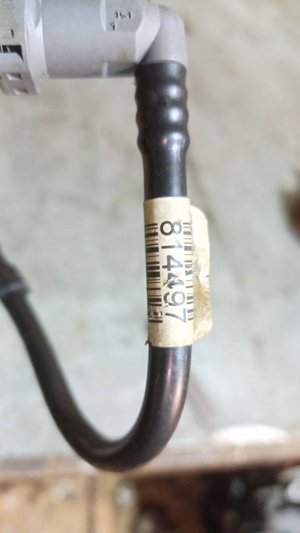 трубка вакуумная усилителя тормозов Peugeot 207 1 поколение (2006 - 2009), 1.6 л., дизель, 814497 - фото №1