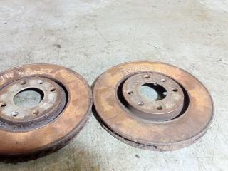 диск тормозной передний Peugeot 207 1 поколение (2006 - 2009)